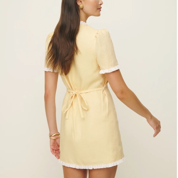 Reformation Breslyn Linen Dress - Picture 4 of 7